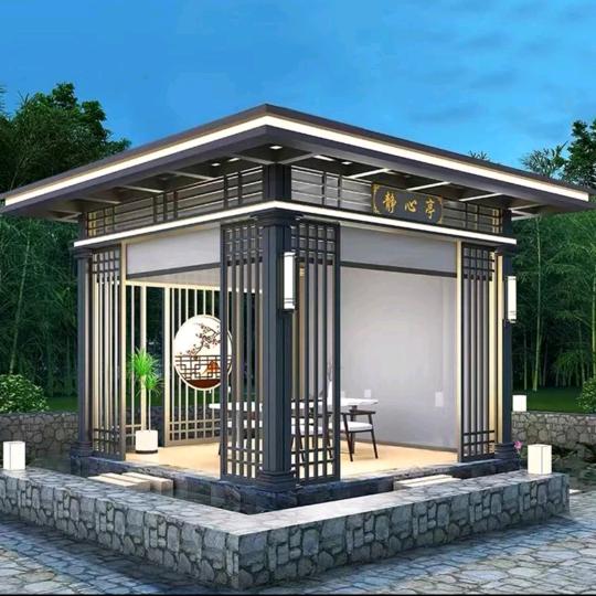 董铝匠 庭院茶室