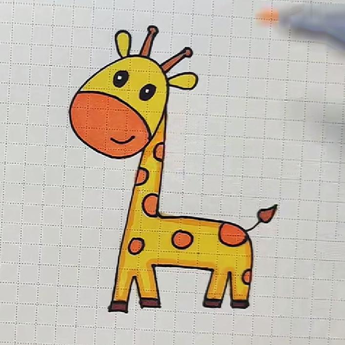 一只长颈鹿🦒