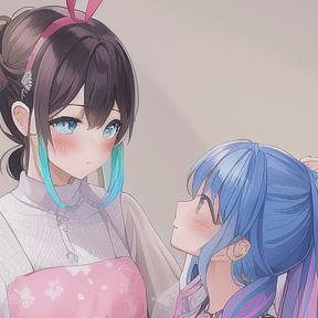 萌萌与舞桐@抖音