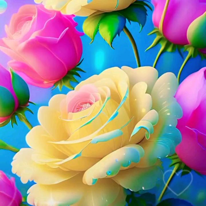 鲜花盛开