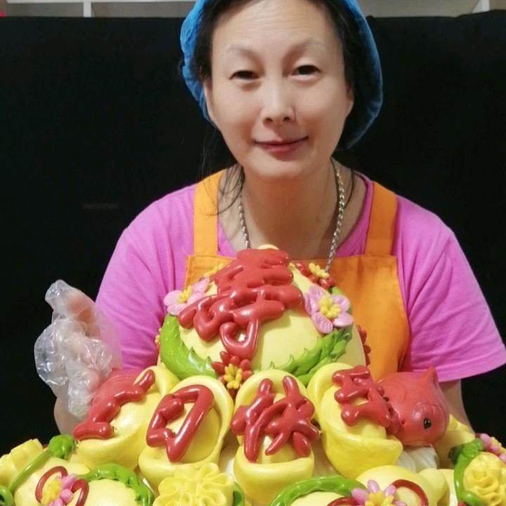 馒开心花样馒头