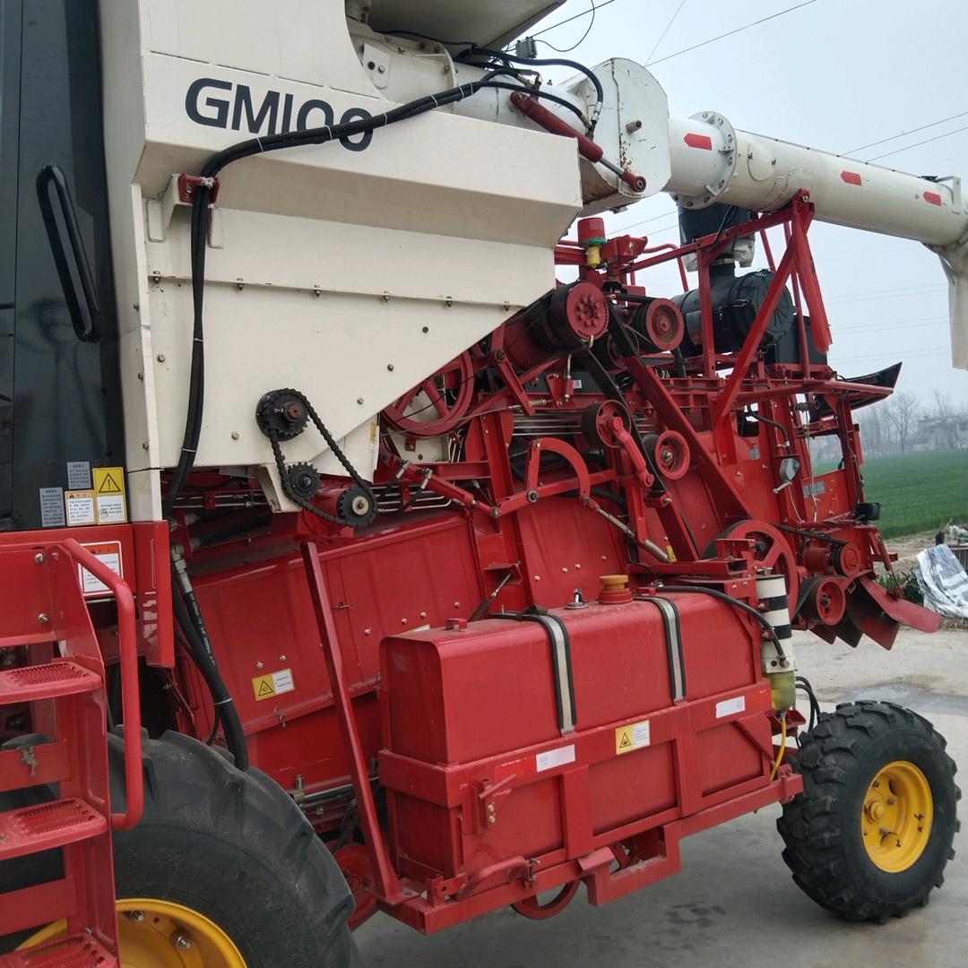 杨领杂粮收割车队