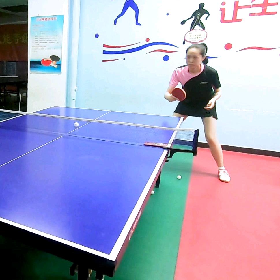 紫鱼学乒乓球🏓