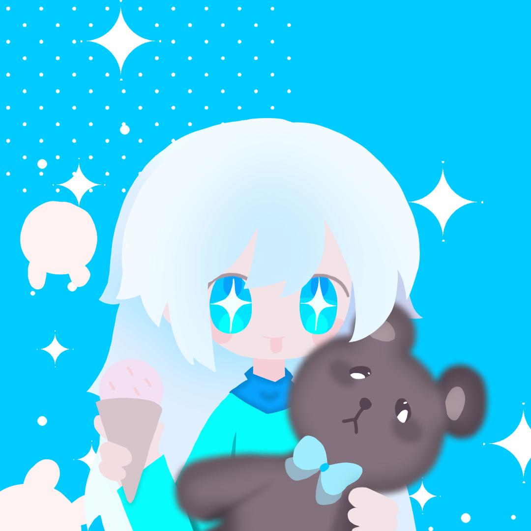 野生蓝色大花瓶