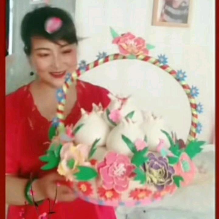面花传承人张红英，富县