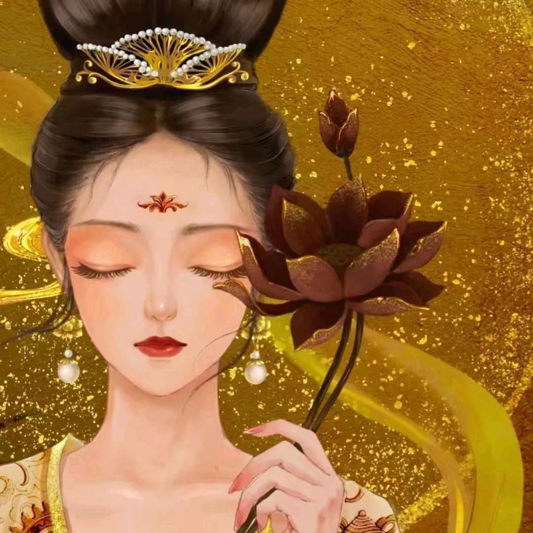 雯听   香落