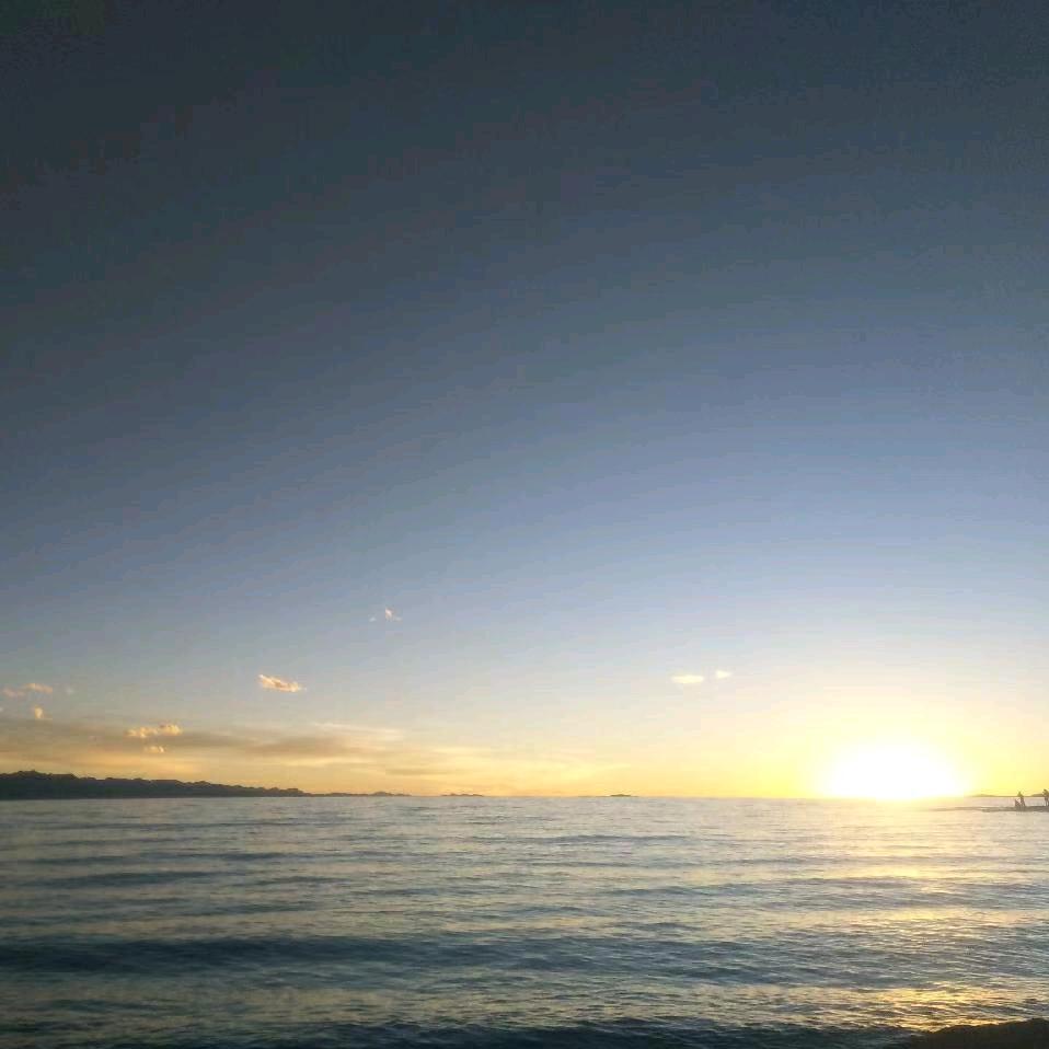 夜空下的星