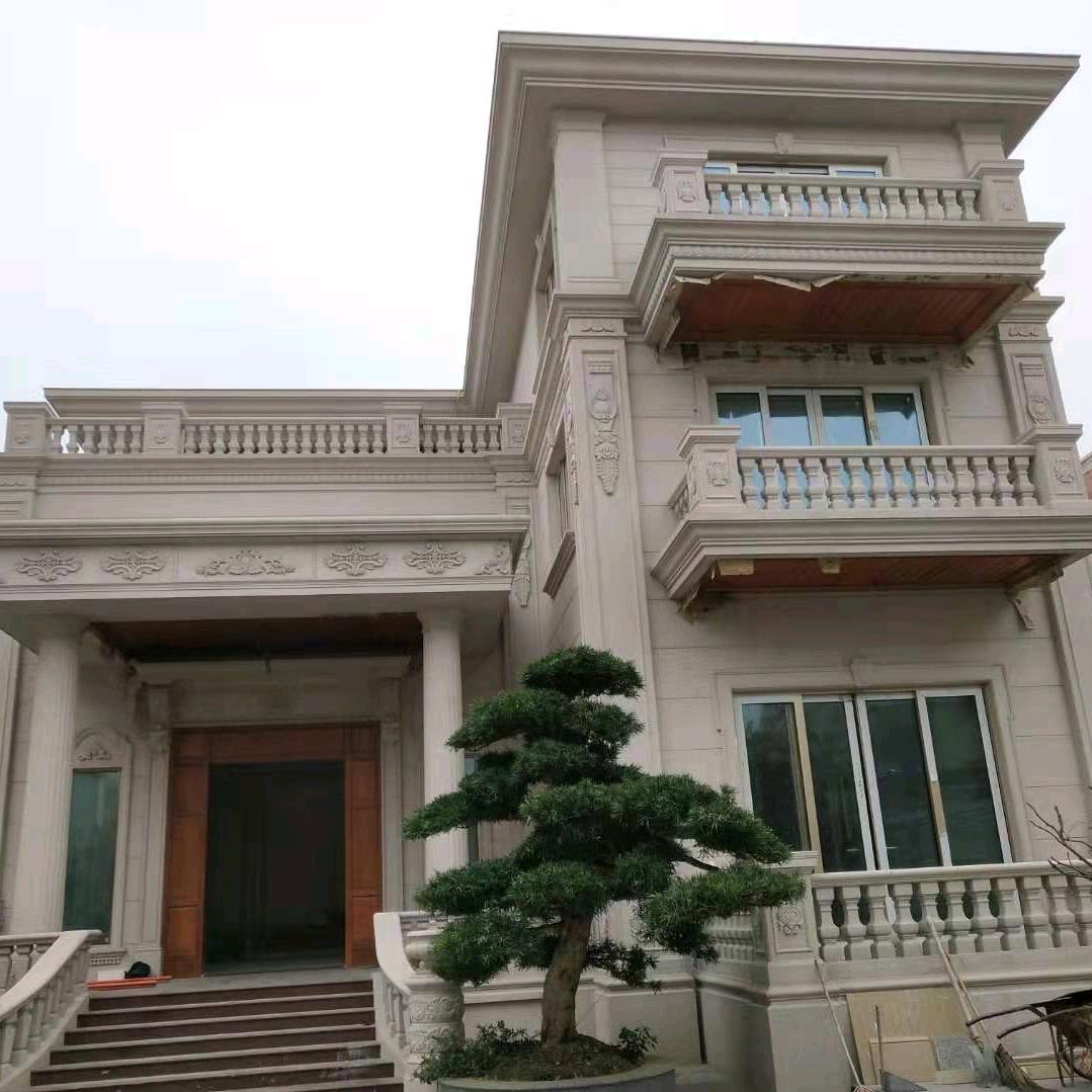 富裕石材，石材全屋定制，别墅，公园，家