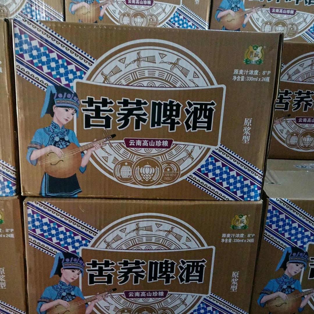 云南高山珍粮苦荞啤酒—于波