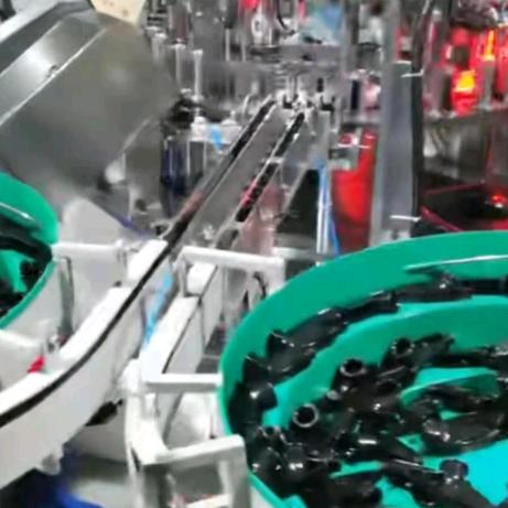 振动盘提升机推板机直线送料（研佰圣）