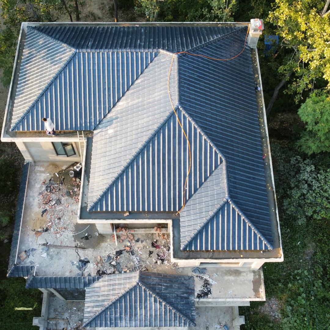 兴邦建材 钢结构琉璃瓦