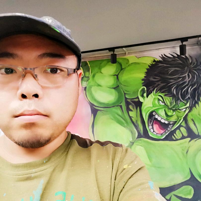 顶盛墙画