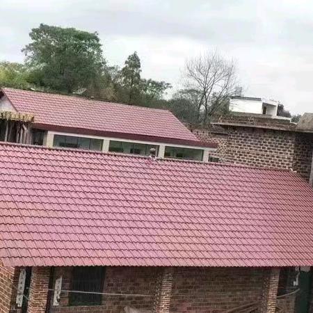 衡阳永州地区专业搭棚盖红瓦陶瓷瓦包工包料
