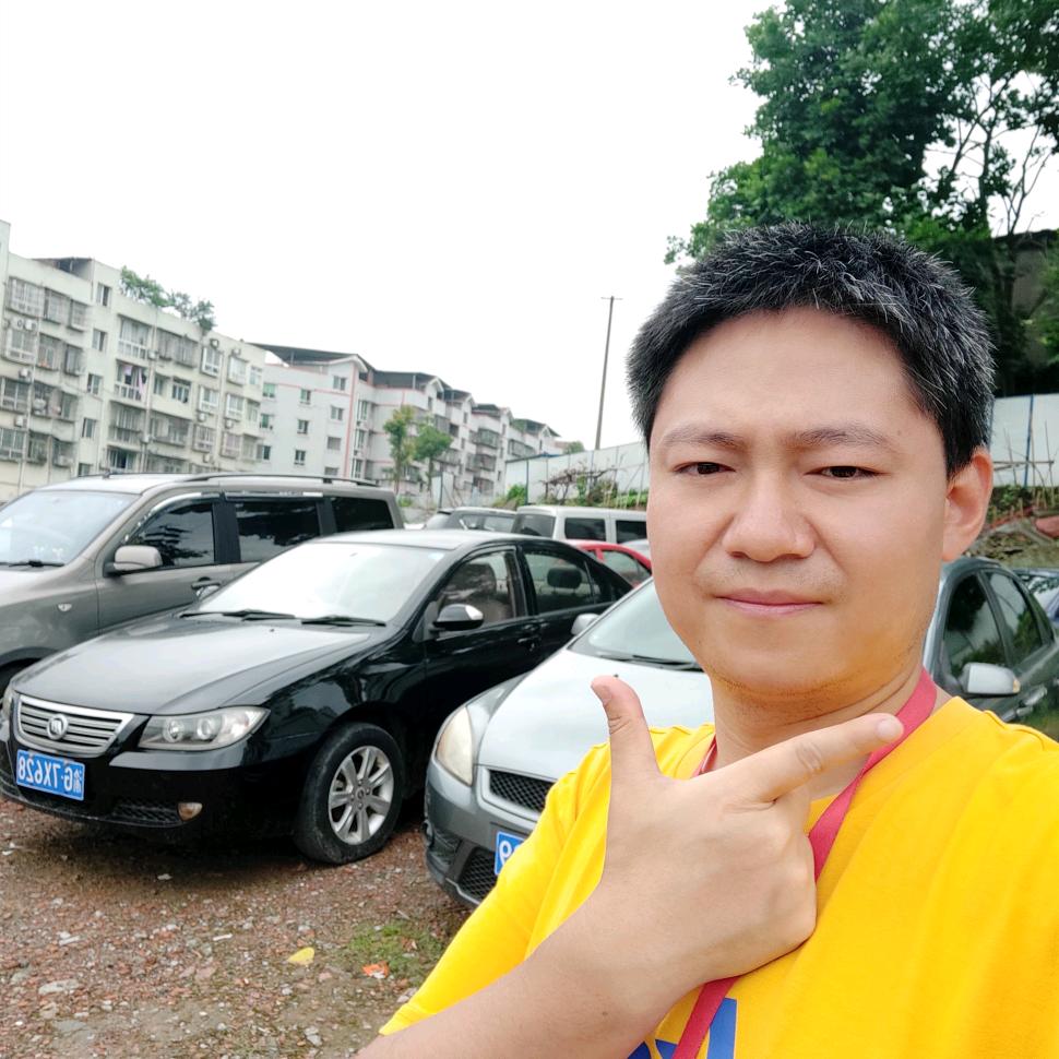 许二娃练手车
