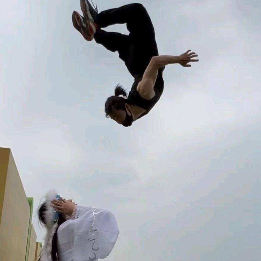 合肥tricking极限特技空翻舞蹈技巧