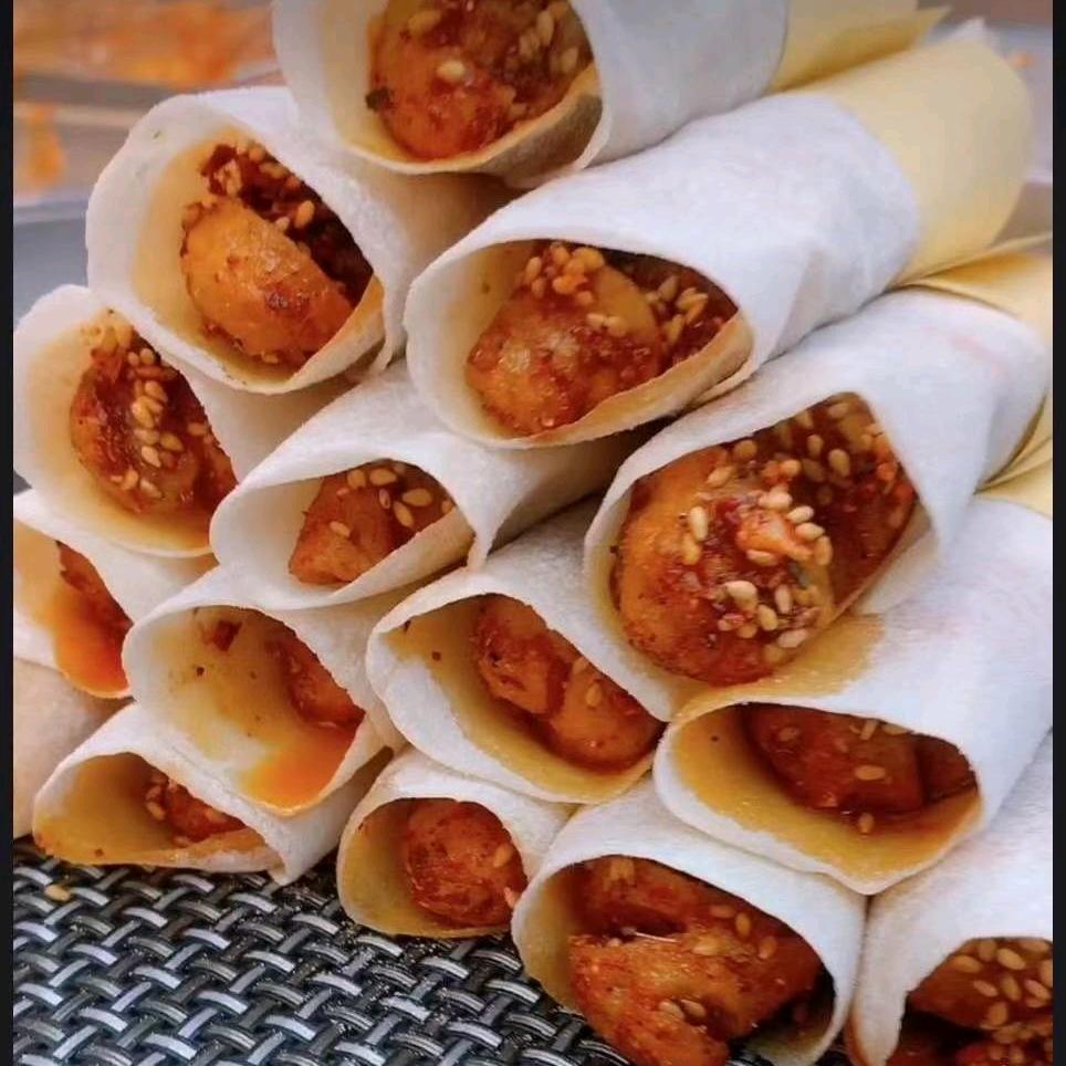 杨大个烙馍卷面筋