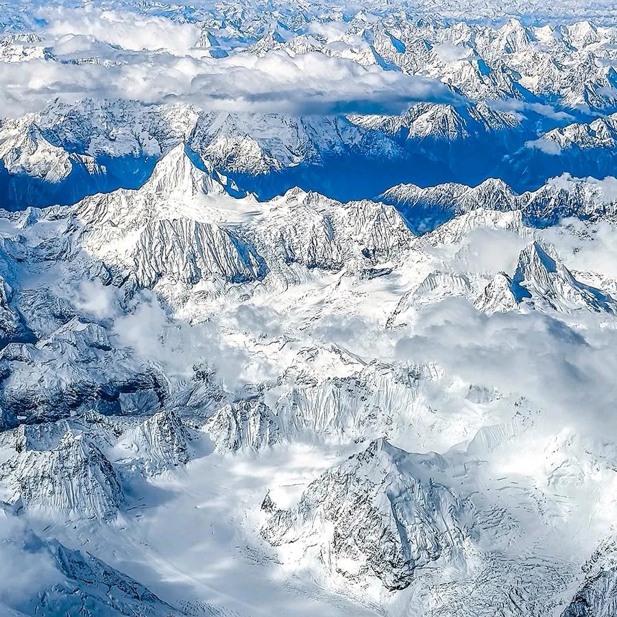 背对火车的麦田