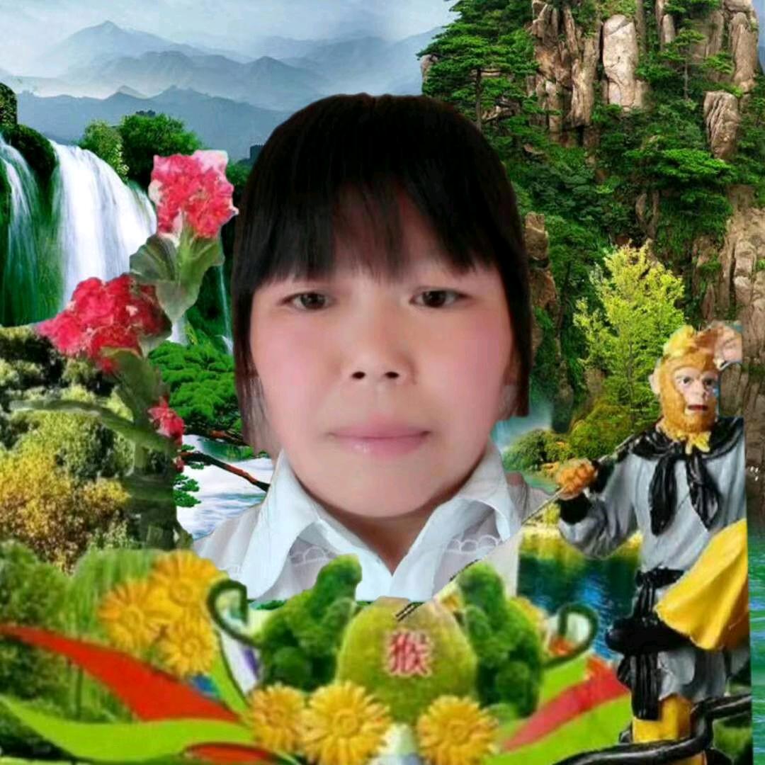 微笑。