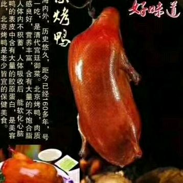 光山【万年福】北京烤鸭，城关一小店