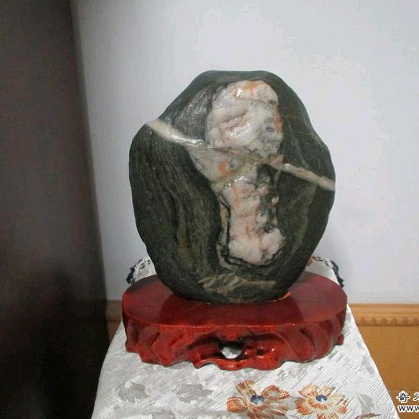 岐山光明石雕与字画