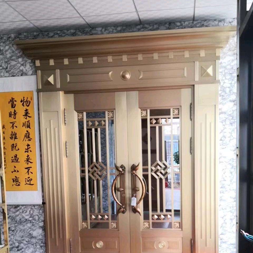 山西太原华泰不锈钢门：铜门铜艺门厂