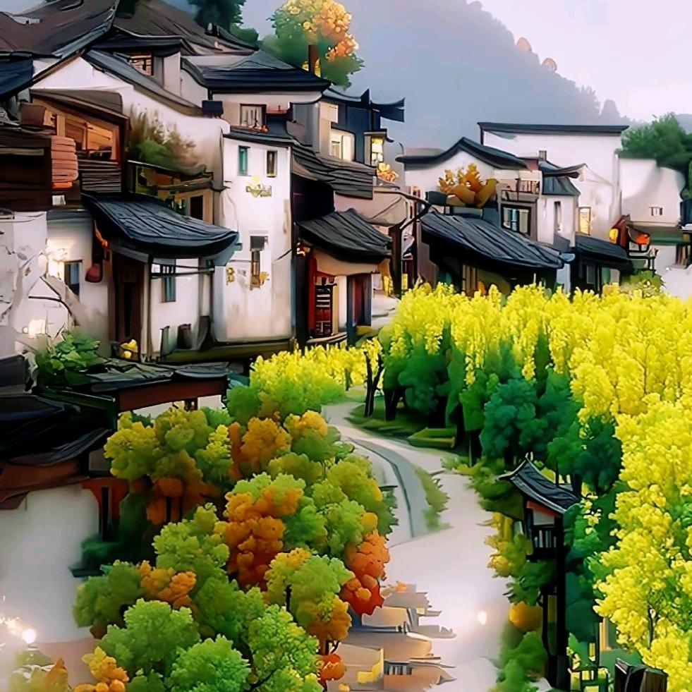 山水如画