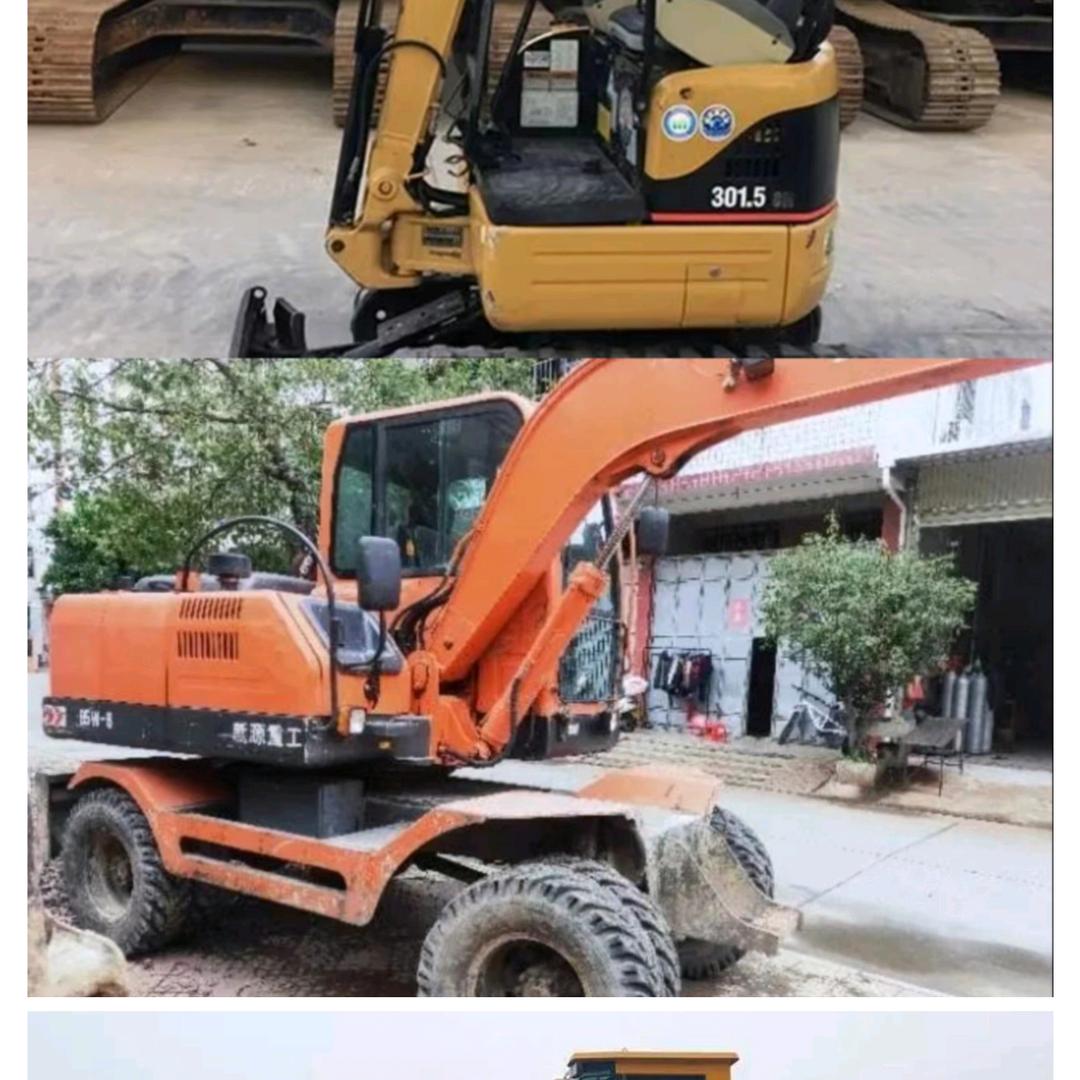 樟树市轮挖，微挖，小铲车租赁带破碎锤