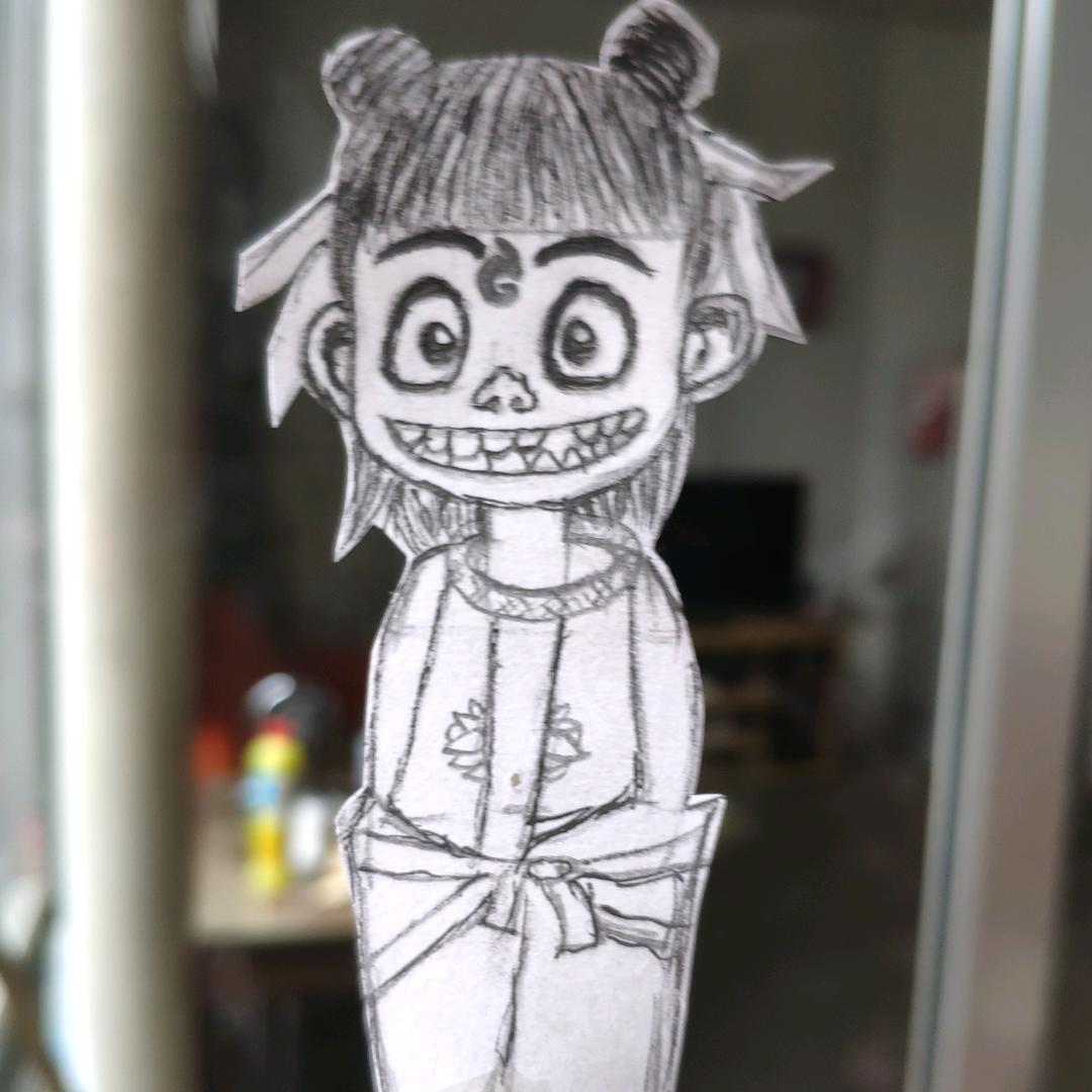 卖板的姑娘