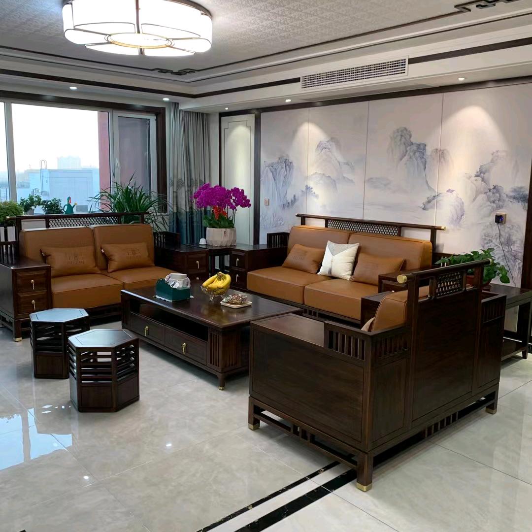轻奢新中式家具公司店