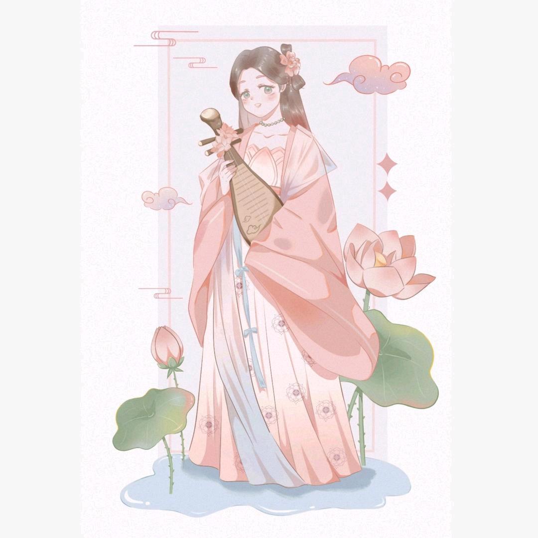 醉荷听弦