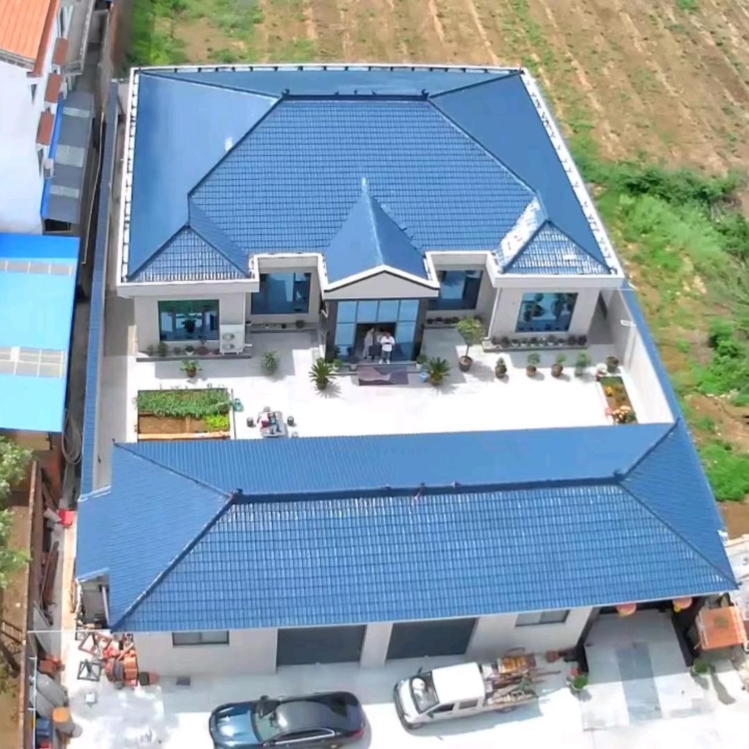 琉璃瓦屋顶造型