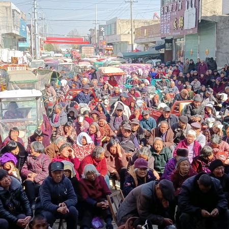 太和县新秀曲剧团团长张本立