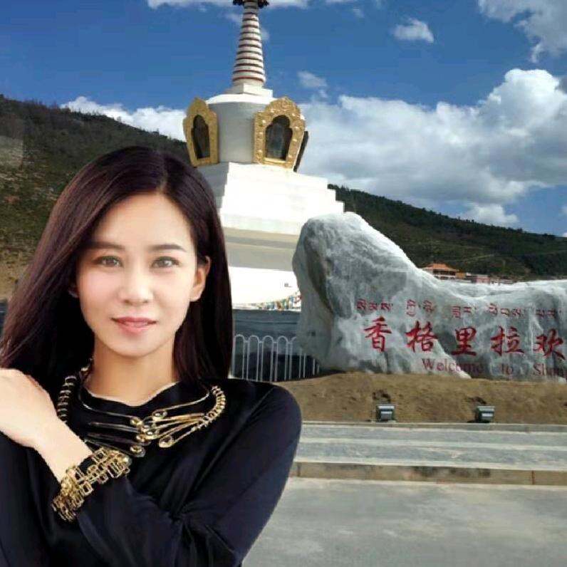 逆光的微笑