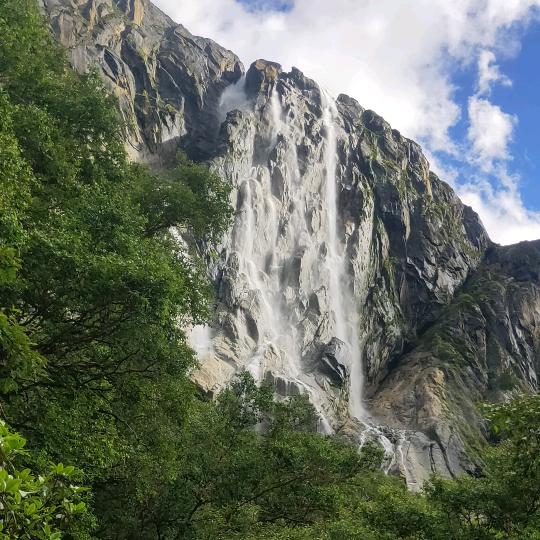 美丽的雪山