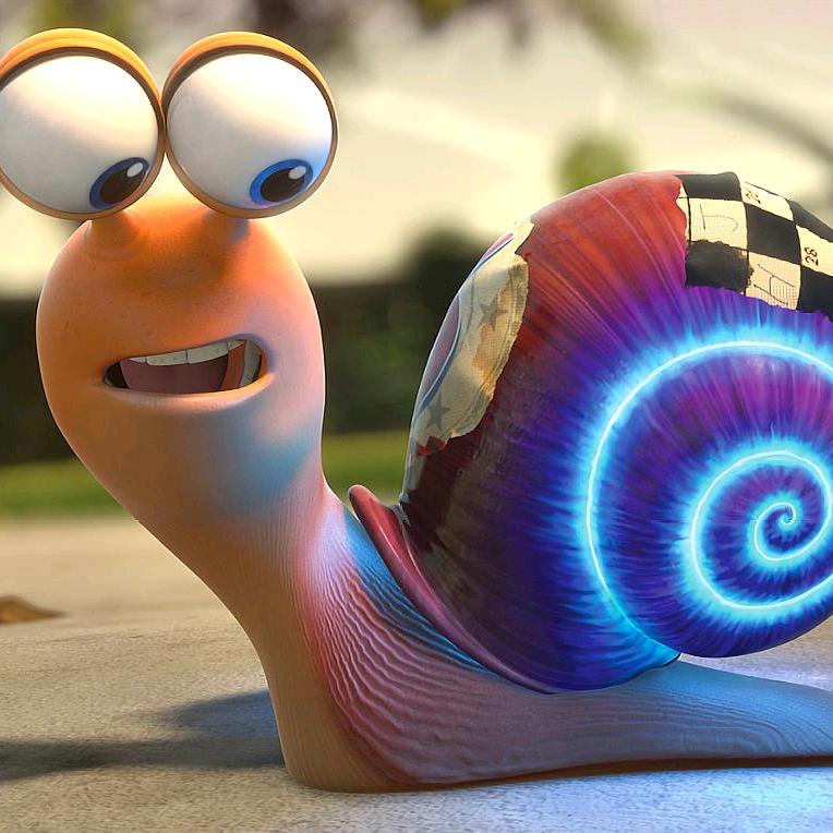 徒步行走的蜗牛