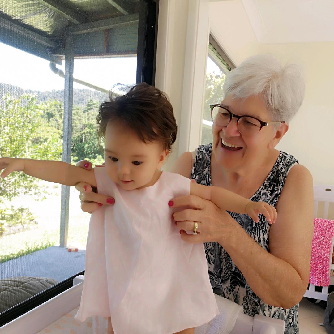 澳洲彩绘大师伊娜荷辛格的一家