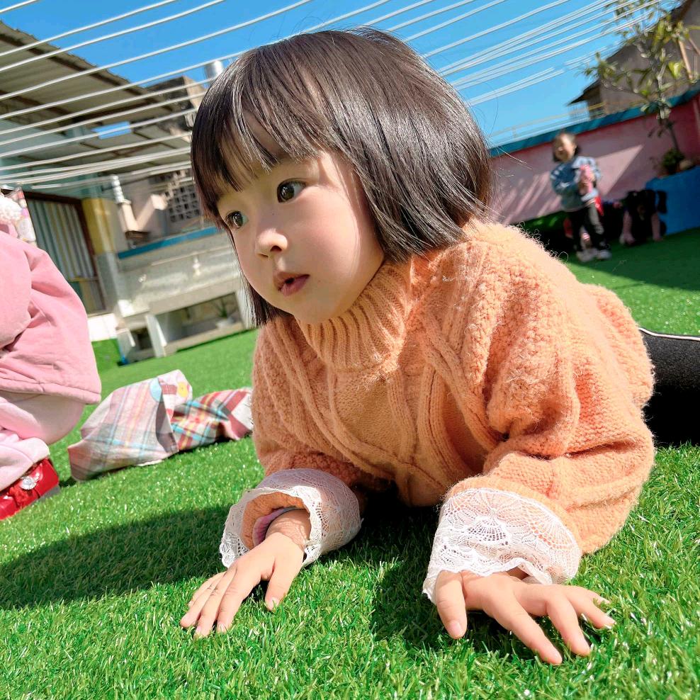 淡定。