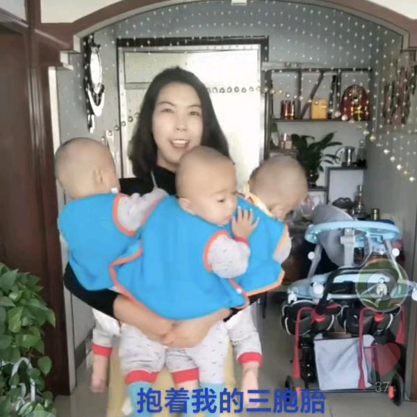 三胞胎妈妈海燕,五个娃