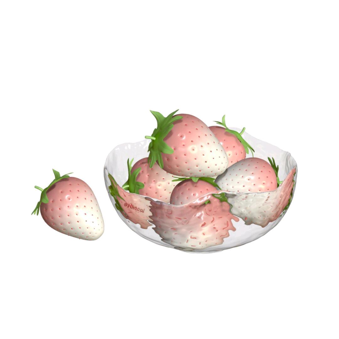 一盘草莓🍓
