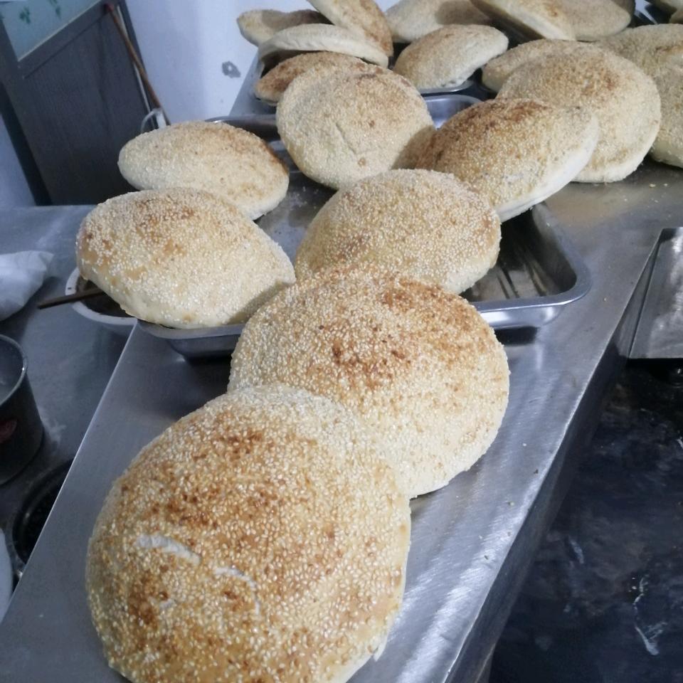 蜂蜜芝麻大烧饼