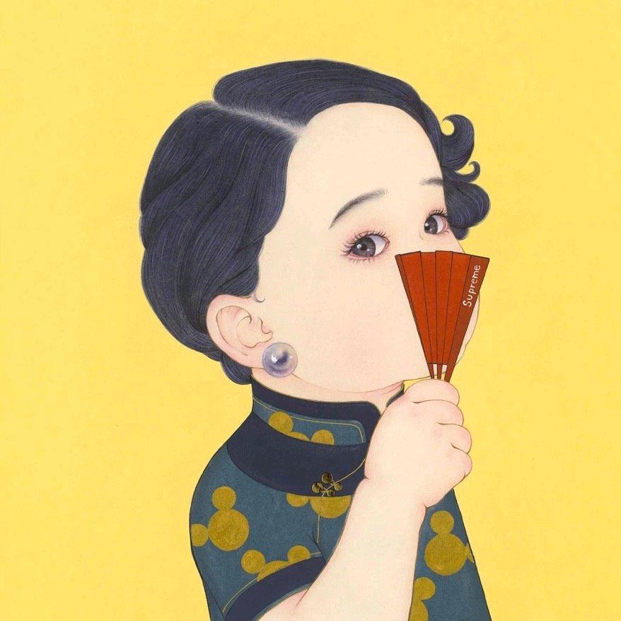 晏晏烟火头像