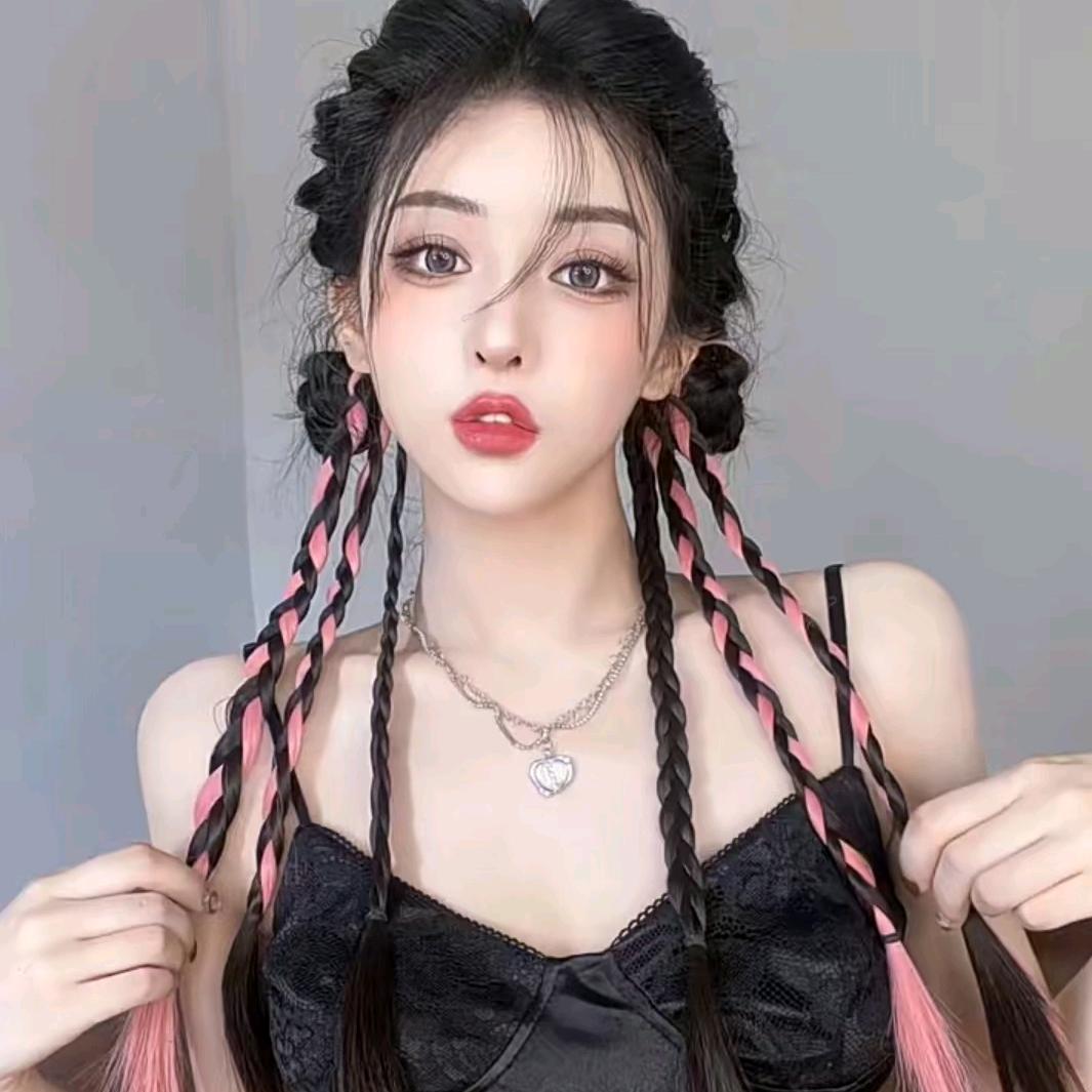 何梅子 网红编发