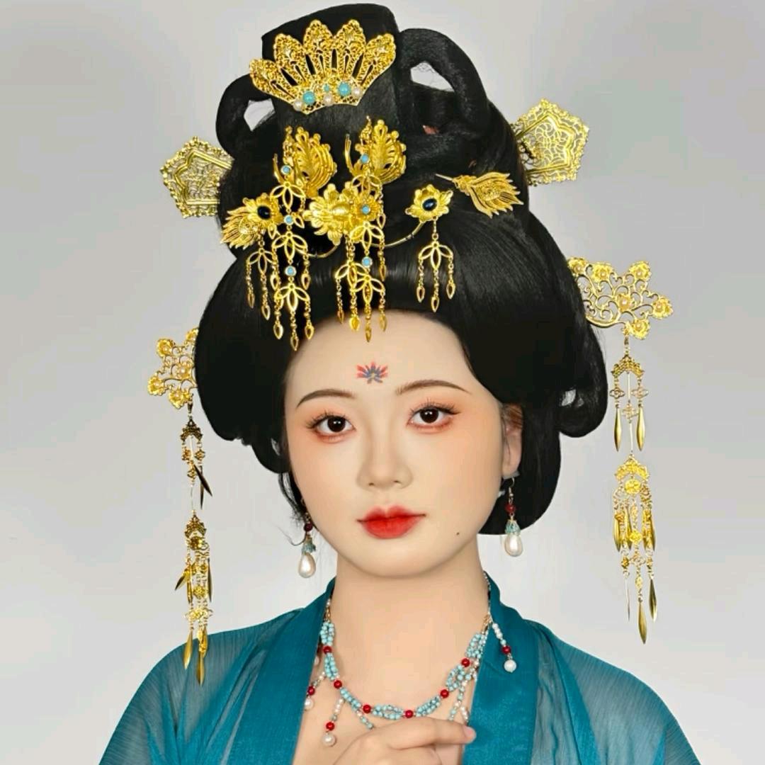 西安大唐不夜城汉服妆造