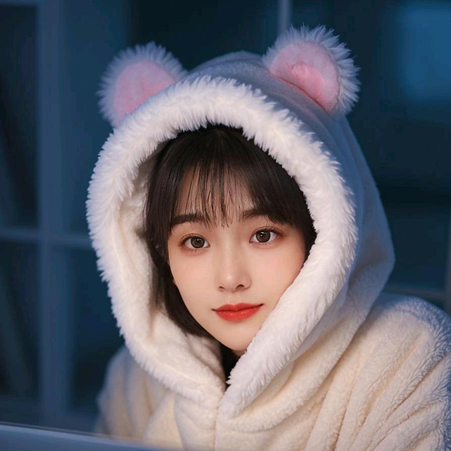 绑一条马尾