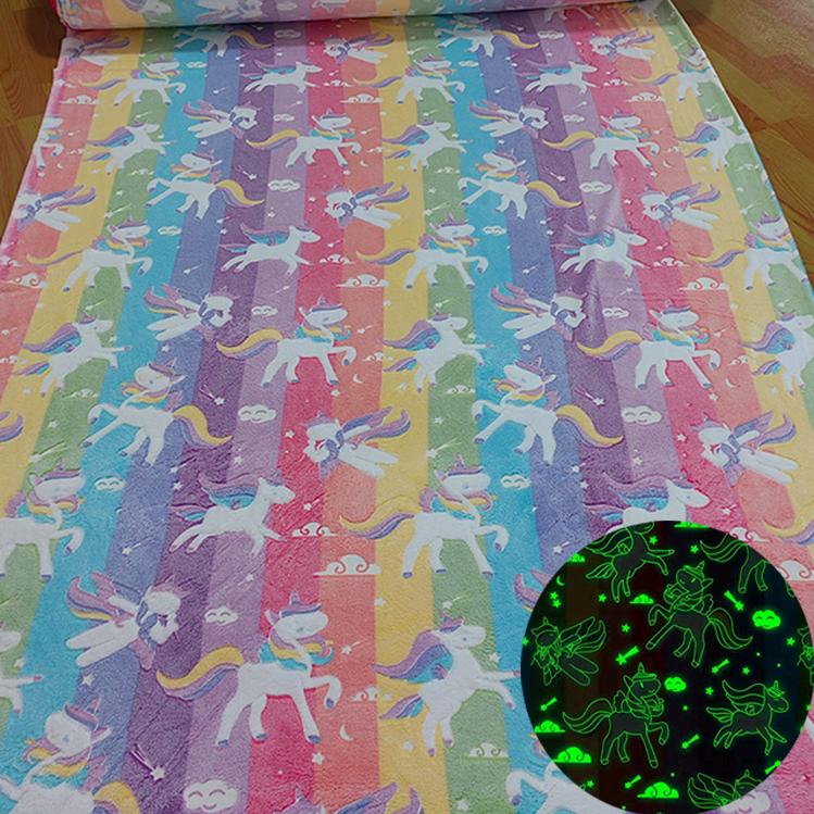 夜光法兰绒面料