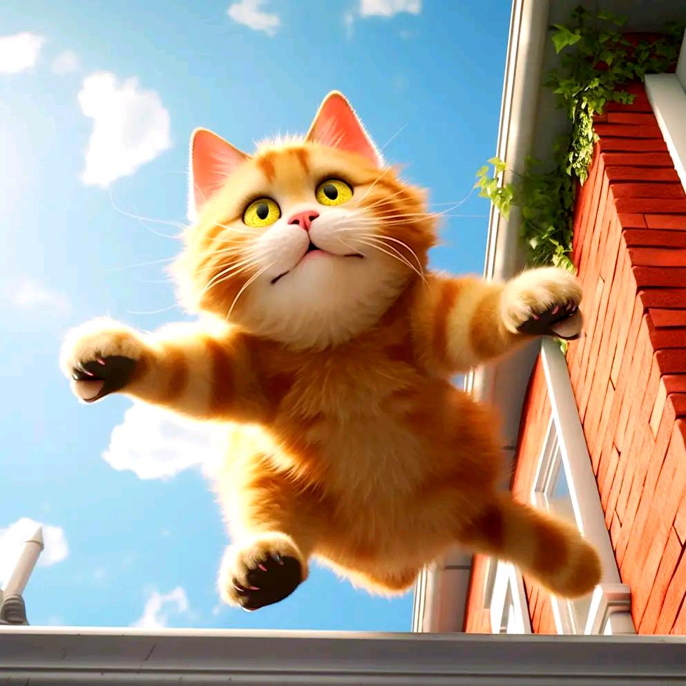 暖阳下的猫