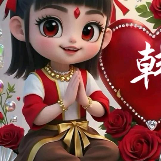 可爱的小人