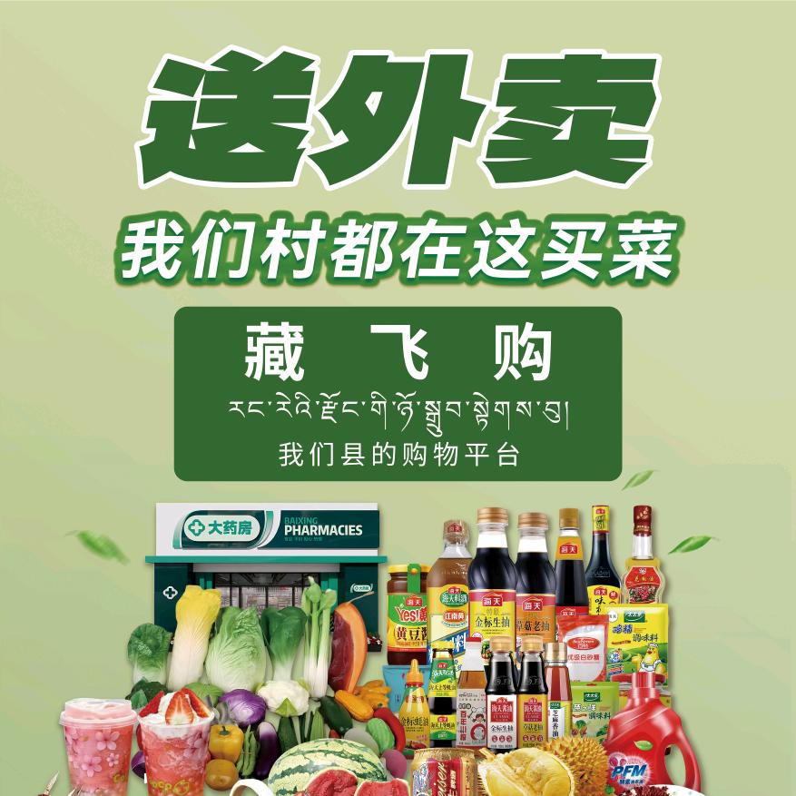 藏飞购物资配送