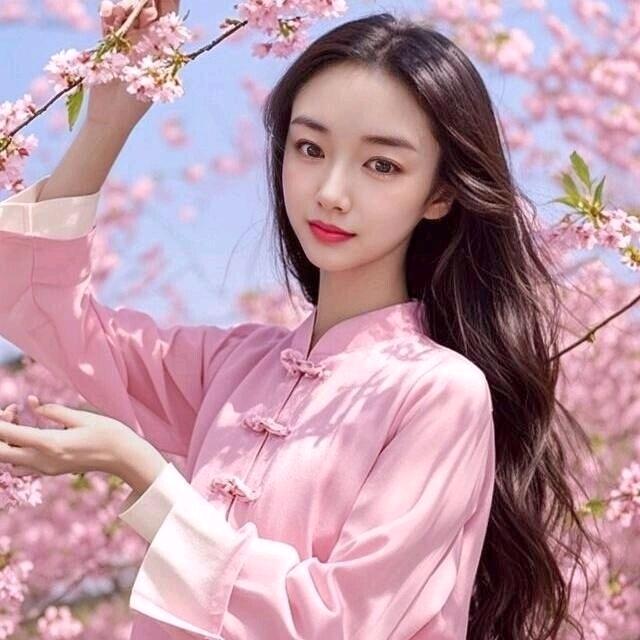 她。