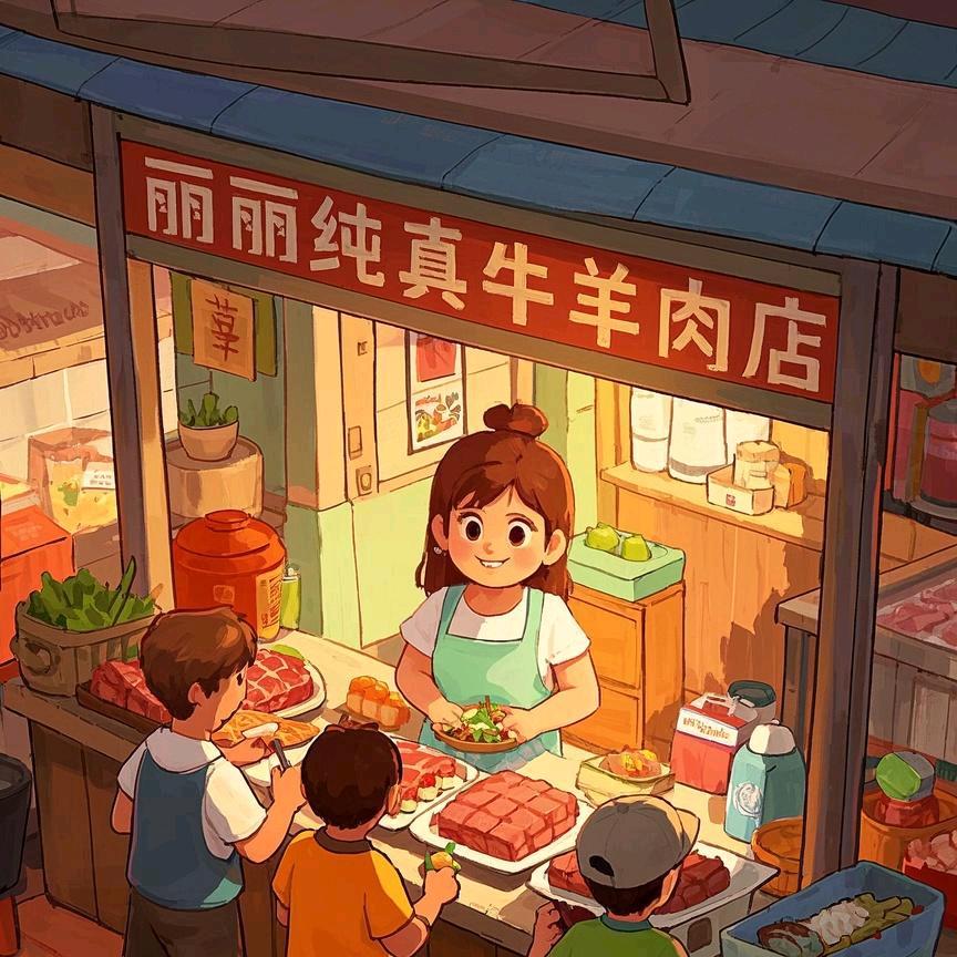纯真牛羊肉（老伙计烧烤涮锅）